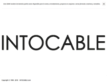 Tablet Screenshot of intocable.com